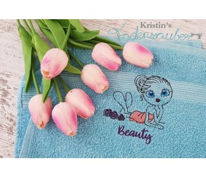 Stickdatei - Beauty Girls - Kerzen